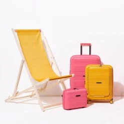 IT Luggage Momentous - 4-Piece Set (Mango Sorbet) -IT Luggage Sales 16 e670b2ea e37a 40d8 8b0b 07e46b3799fa