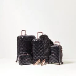 IT Luggage Glitzy - 5pc Set (Black) -IT Luggage Sales 17