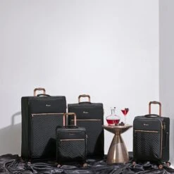 IT Luggage Bewitching - 5pc Set (Black) -IT Luggage Sales 24