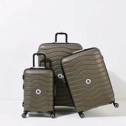 Intervolve - 3pc Set (Dark Olive) -IT Luggage Sales 2 ee111cb5 6aaa 4f85 a367 8700356581ce