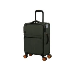 IT Luggage Lykke - 3pc Set (Rifle Green) -IT Luggage Sales 32607 HK12 2644E08RiflegreenSSFrontpanel18 645fa8b7 acc3 444b bd62 fcf72cfb5f31