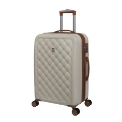 IT Luggage Cushion Lux - 3pc Set (Cream) -IT Luggage Sales 32622 HK16 1646A08CreamSSFrontpanel24.21in