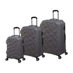 Ice Cap Plus - Cabin (Frost Grey) 8 Ice Cap Plus - Cabin (Frost Grey) -IT Luggage Sales 32630 HK16 2528A08FrostedgreySSFrontpanel 5f097210 39da 4ff7 a0b2 973aba42d9d9