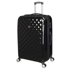 IT Luggage Cushion Lux - 3pc Set (Moonless Night) -IT Luggage Sales 32631 HK16 1646A08MoonlessnightSSFrontpanel28.23in