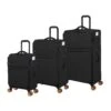 IT Luggage Lykke - 3pc Set (Black) 2 IT Luggage Lykke - 3pc Set (Black) -IT Luggage Sales 32641 HK12 2644E08BlackSSFrontpanel 1a7335fb 306c 422c a79f c13f415305c1