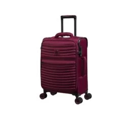 IT Luggage Precursor - 3pc Set (Dark Red) -IT Luggage Sales 32754 HK12 2883B08DarkredSSFrontpanel18.7in