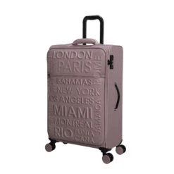 IT Luggage Citywide - 3pc Set (Pale Mauve) -IT Luggage Sales 32757 UK12 2648 08PalemauveSSFrontpanel25in dac25b29 4866 44be 95e0 293b1fa2aeed