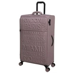 IT Luggage Citywide - 3pc Set (Pale Mauve) -IT Luggage Sales 32757 UK12 2648 08PalemauveSSFrontpanel29in