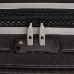 IT Luggage Eco-Protect - 4pc Set (Coffee Bean) -IT Luggage Sales 32759 UK16 2910E08CoffeebeanS028SSTSAlock