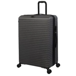Attuned - 3pc Set (Charcoal) 15 Attuned - 3pc Set (Charcoal) -IT Luggage Sales 32772 UK16 2620 08CharcoalgreySSFrontpanel29in