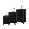 Rapidity - 3pc Set (Black) -IT Luggage Sales 32798 UK16 2911 08BlackSSFrontpanel group