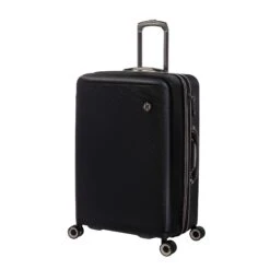 Rapidity - 3pc Set (Black) -IT Luggage Sales 32798 UK16 2911 08BlackSSFrontpanel25in medium