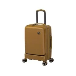 Rapidity - 3pc Set (Cuban Gold) -IT Luggage Sales 32798 UK16 2911 08CubangoldSSFrontpanel18.5in cabin