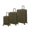 Rapidity - 3pc Set (Dark Olive) -IT Luggage Sales 32798 UK16 2911 08DarkoliveSSFrontpanel group
