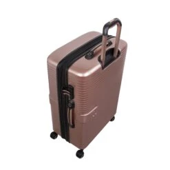 IT Luggage Helixian - 3pc Set (Metallic Rose Gold) -IT Luggage Sales 32898 UK16 2842 08MetallicrosegoldS397SSBacktop