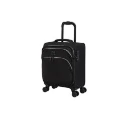 IT Luggage Trinary - 4pc Set (Black) 23 IT Luggage Trinary - 4pc Set (Black) -IT Luggage Sales 32909 UK12 2875 08BlackSSFrontpanel15in