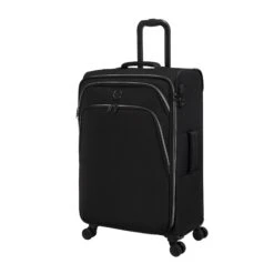 IT Luggage Trinary - 4pc Set (Black) 21 IT Luggage Trinary - 4pc Set (Black) -IT Luggage Sales 32909 UK12 2875 08BlackSSFrontpanel25in