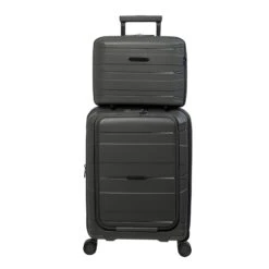 IT Luggage Momentous - 4-Piece Set (Starlight Grey) -IT Luggage Sales 32912 UK15 0886 08 15 2886 15StarlightgreySSFrontpanel