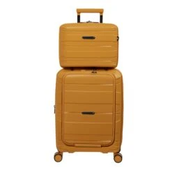 IT Luggage Momentous - 4-Piece Set (Mango Sorbet) -IT Luggage Sales 32912 UK15 2886 08 15 2886 15MangosorbetSSFrontpanel