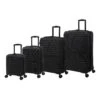 IT Luggage Eco-Protect - 4pc Set (Black) -IT Luggage Sales 32913 UK16 2910E08BlackSSFrontpanel