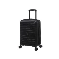 IT Luggage Eco-Protect - 4pc Set (Black) -IT Luggage Sales 32913 UK16 2910E08BlackSSFrontpanel18.9in