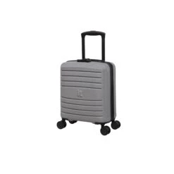 IT Luggage Eco-Protect - 4pc Set (Silver) -IT Luggage Sales 32913 UK16 2910E08SilverSSFrontpanel14.7in