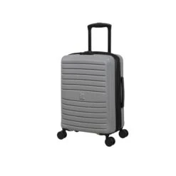 IT Luggage Eco-Protect - 4pc Set (Silver) -IT Luggage Sales 32913 UK16 2910E08SilverSSFrontpanel18.9in