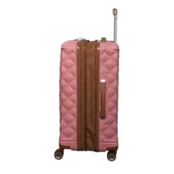 IT Luggage Indulging - Medium Plus (Flamingo Pink) -IT Luggage Sales 32964 UK16 3039 08FlamingoPinkSS25insidewithsingleexpopen e01cea68 176d 423b b220 39efe7aba2ff