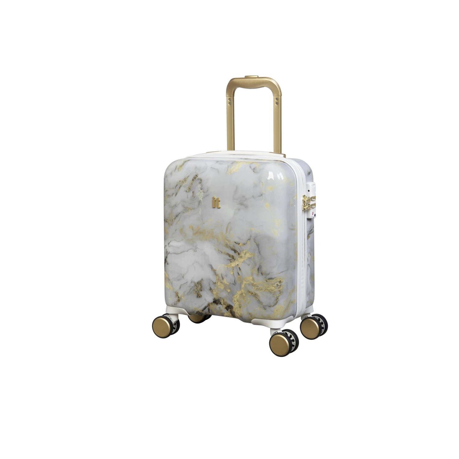 IT Luggage Sheen - Underseat (Gold Greyscale Marble) 4 IT Luggage Sheen - Underseat (Gold Greyscale Marble) - Image 2