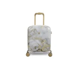 IT Luggage Sheen - 4pc Set (Gold Greyscale Marble) -IT Luggage Sales 32980 UK16 2269B08GoldgreyscalemarbleSSFrontpaneldirect14.7in
