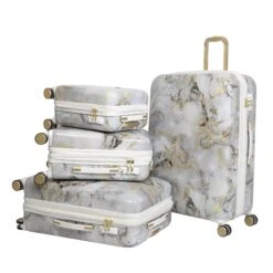 IT Luggage Sheen - Underseat (Gold Greyscale Marble) 21 IT Luggage Sheen - Underseat (Gold Greyscale Marble) -IT Luggage Sales 32980 UK16 2269B08GoldgreyscalemarbleSSFrontpanelset1 2facb6ee 234c 4253 97d5 b7f355949771