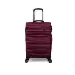 IT Luggage Fusional - 4pc Set (Dark Red) 24 IT Luggage Fusional - 4pc Set (Dark Red) -IT Luggage Sales 32987B UK12 2920 08DarkredsS055SSFrontpaneldirectly19.4in
