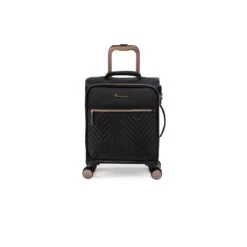 IT Luggage Bewitching - 5pc Set (Black) -IT Luggage Sales 33095 UK12 2686 08BlackSSFrontpaneldircetly15in