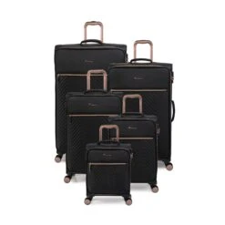 IT Luggage Bewitching - Large (Black) -IT Luggage Sales 33095 UK12 2686 08BlackSSFrontpaneldircetlyset2 0471379a ac45 4a04 957a 9d1edfb4b3c1