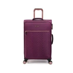 IT Luggage Bewitching - 5pc Set (Purple Potion) -IT Luggage Sales 33095 UK12 2686 08PurplepotionSSFrontpaneldirectly23.7in