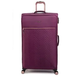 IT Luggage Bewitching - 5pc Set (Purple Potion) -IT Luggage Sales 33095 UK12 2686 08PurplepotionSSFrontpaneldirectly32.2in