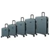 Legion - 5pc Set (Smoke Blue) 2 Legion - 5pc Set (Smoke Blue) -IT Luggage Sales 33108 UK16 2179A08SmokeblueSSFrontpanel