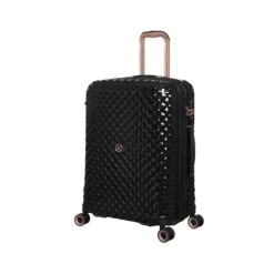 IT Luggage Glitzy - 5pc Set (Black) -IT Luggage Sales 33109 UK16 2888A08BlackSSFrontpanel23in
