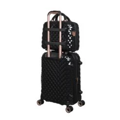 IT Luggage Glitzy - Vanity Case (Black) -IT Luggage Sales 33109 UK16 2888A08 16 2888A15BlackSSBackpanel a59579ea 88ce 445b bae7 5cb02bf757b6