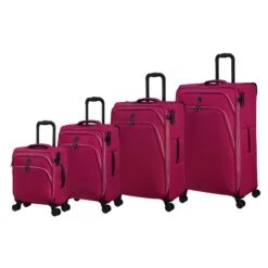 IT Luggage Trinary - 4pc Set (Viva Magenta) 20 IT Luggage Trinary - 4pc Set (Viva Magenta) -IT Luggage Sales 33167 UK12 2875 08Magentablush Vivamagenta SSFrontpanel