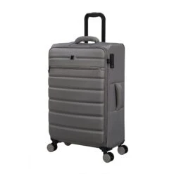 IT Luggage Census - 3pc Set (Grey Skin) -IT Luggage Sales 33170 UK12 3051 08GreyskinSSFrontpanel25in