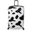 IT Luggage Indulging - Large (Moo Cow Print) -IT Luggage Sales 33198 UK16 3039A08Moocowblack whiterepeatprintSSFrontpaneldirectly29in 70047283 d60e 4e78 9458 b04af80aed24