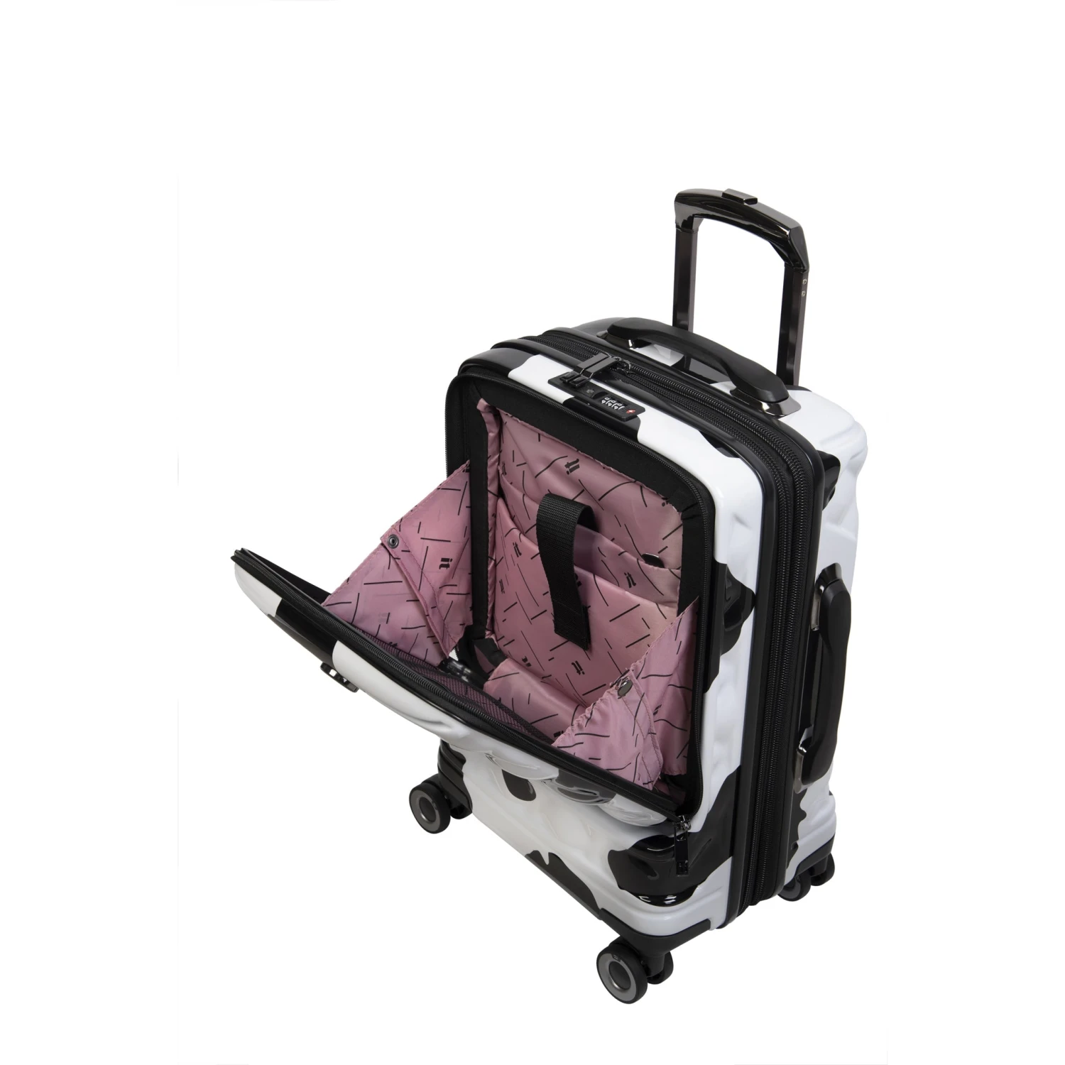 IT Luggage Indulging II - 4pc Set (Moo Cow Print) 12 IT Luggage Indulging II - 4pc Set (Moo Cow Print) - Image 10