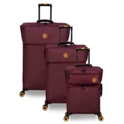 Simultaneous - 3pc Set (French Port) -IT Luggage Sales 33202 UK12 2900 08Frenchport Tawnyport SSFrontpaneldirectlyset1