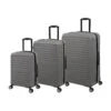 IT Luggage Eco-Protect - 3pc Set (Elephant Skin) -IT Luggage Sales 50164 HK16 2910E08Greyskin elephantskin SSFrontpanel