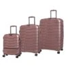 Prosperous - 3pc Set (Metallic Pink) -IT Luggage Sales 60660 US16 2379 08Metallicpink S832Frontpanel