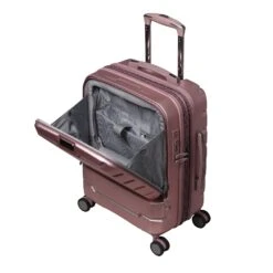Prosperous - 3pc Set (Metallic Pink) -IT Luggage Sales 60866 US16 2379 08Metallicpink S832SSFrontpocket
