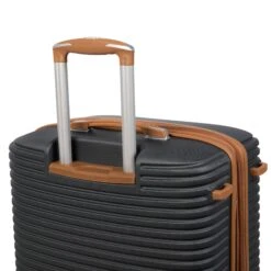 IT Luggage Replicating - 3pc Set (Charcoal) -IT Luggage Sales 61284 US16 2632 08DarkshadowwithalmondtrimS015SSTrolley
