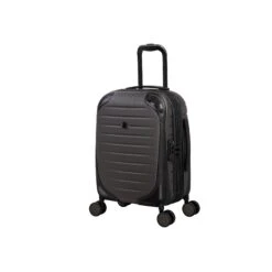 IT Luggage Lineal - 3pc Set (Dark Grey) -IT Luggage Sales 61328 US16 2631 08DarkgreyS074SSFrontpanel18.5in 2904bf7b e63c 41f0 95bd a19f501306d9