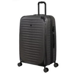 IT Luggage Lineal - 3pc Set (Dark Grey) -IT Luggage Sales 61328 US16 2631 08DarkgreyS074SSFrontpanel29.5in 7985fe88 a747 4d88 8b85 6acb57704eeb